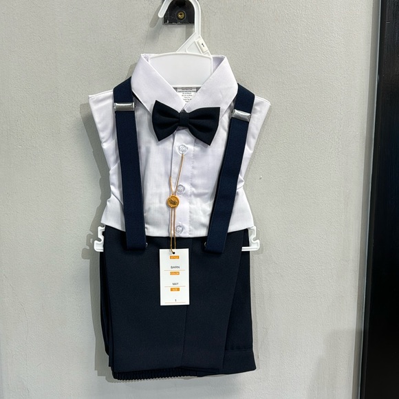 Peanut Butter Collection - Little Boys Suit - Sz 1 - Picture 1 of 7